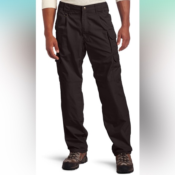 5.11 Work Gear Men's Work Pants 100% Cotton, Black, 38W x 34L, Style 74251 - Picture 2 of 6